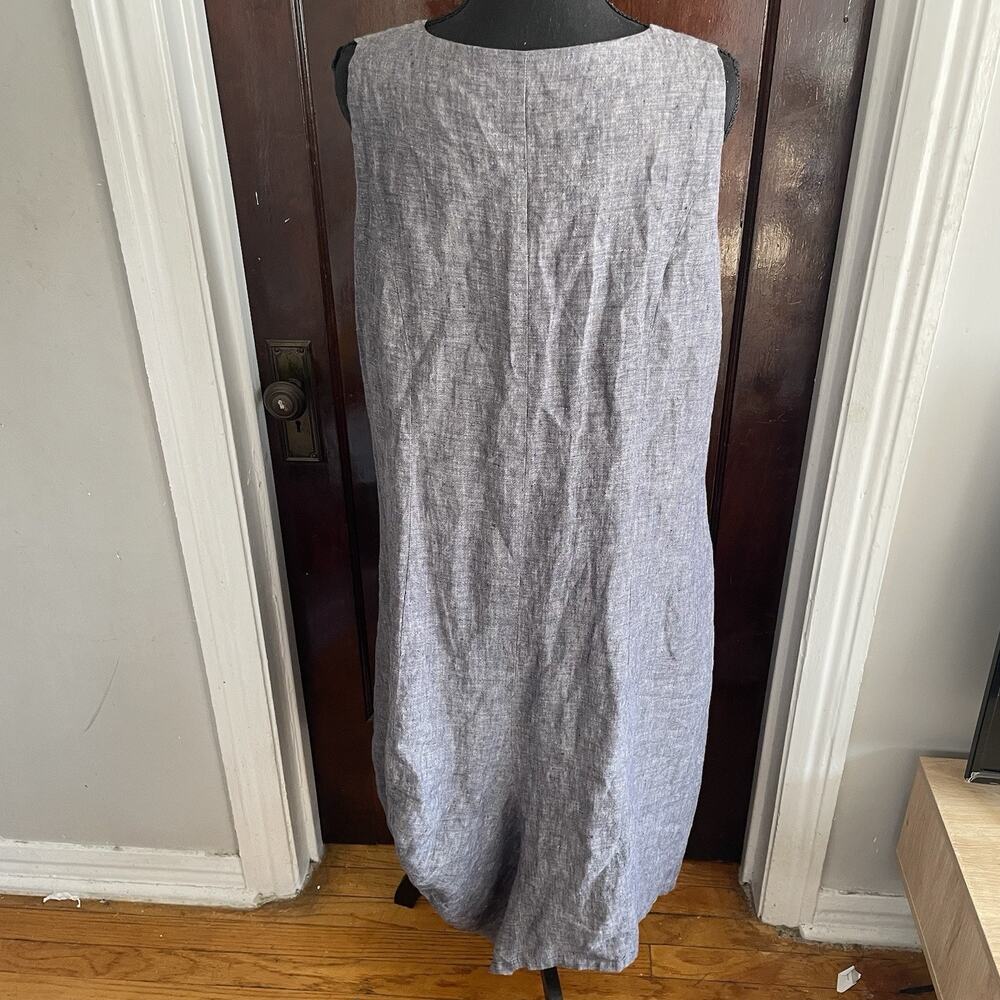 Chalet Et Ceci Linen Sheath Dress - Picture 5 of 8